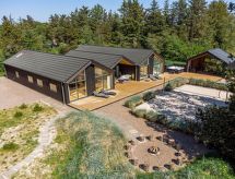 Luxe vakantiehuis Menja met privézwembad, sauna en zeezicht bij Blåvand - thumbnail 1