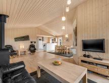 Vakantiehuis met open haard en sauna in Tarm, vlakbij de zee · 116 m² - thumbnail 4