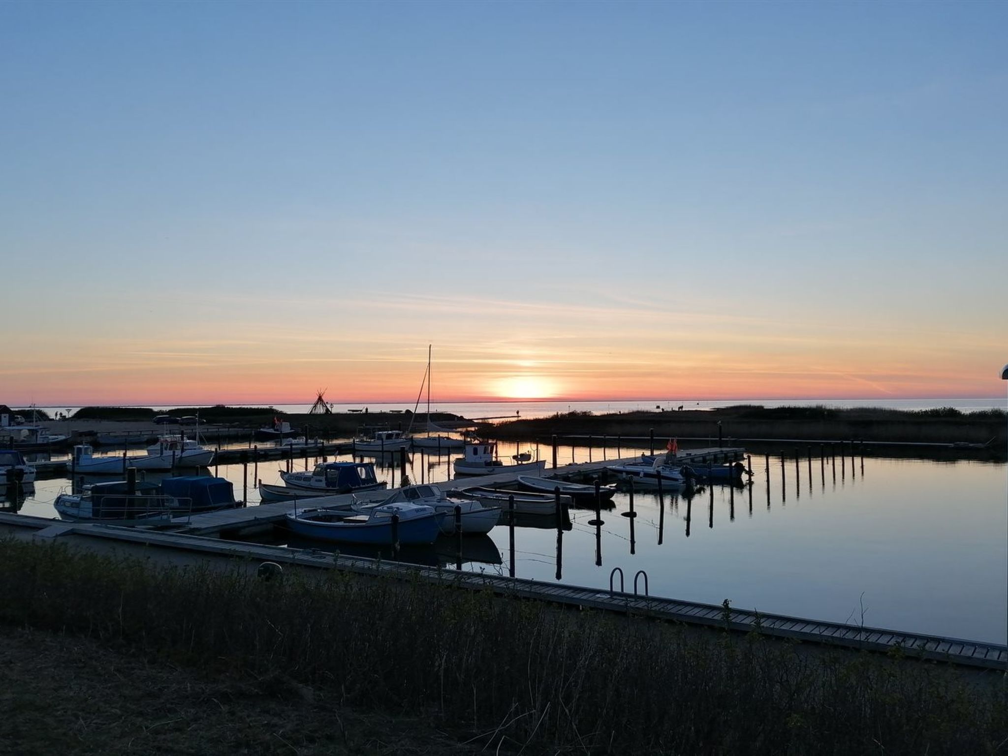"Heide" - 750m to the inlet-Dehors