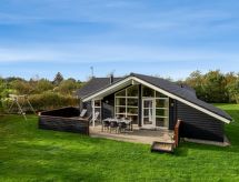 Vrijstaande vakantiewoning Lillemor in Tarm, 800 meter van de rustige fjord - thumbnail 1
