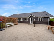 Gertrud: Luxe vakantiehuis met sauna op 950m van de fjord, West-Jutland - thumbnail 6