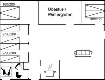 Kjartan: sfeervol vakantiehuis 32 meter van het fjord in Hemmet - thumbnail 2