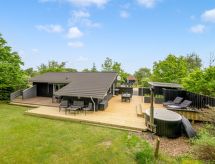 Rustieke Deense vakantiewoning Terkel met whirlpool op 800m van de fjord - thumbnail 1
