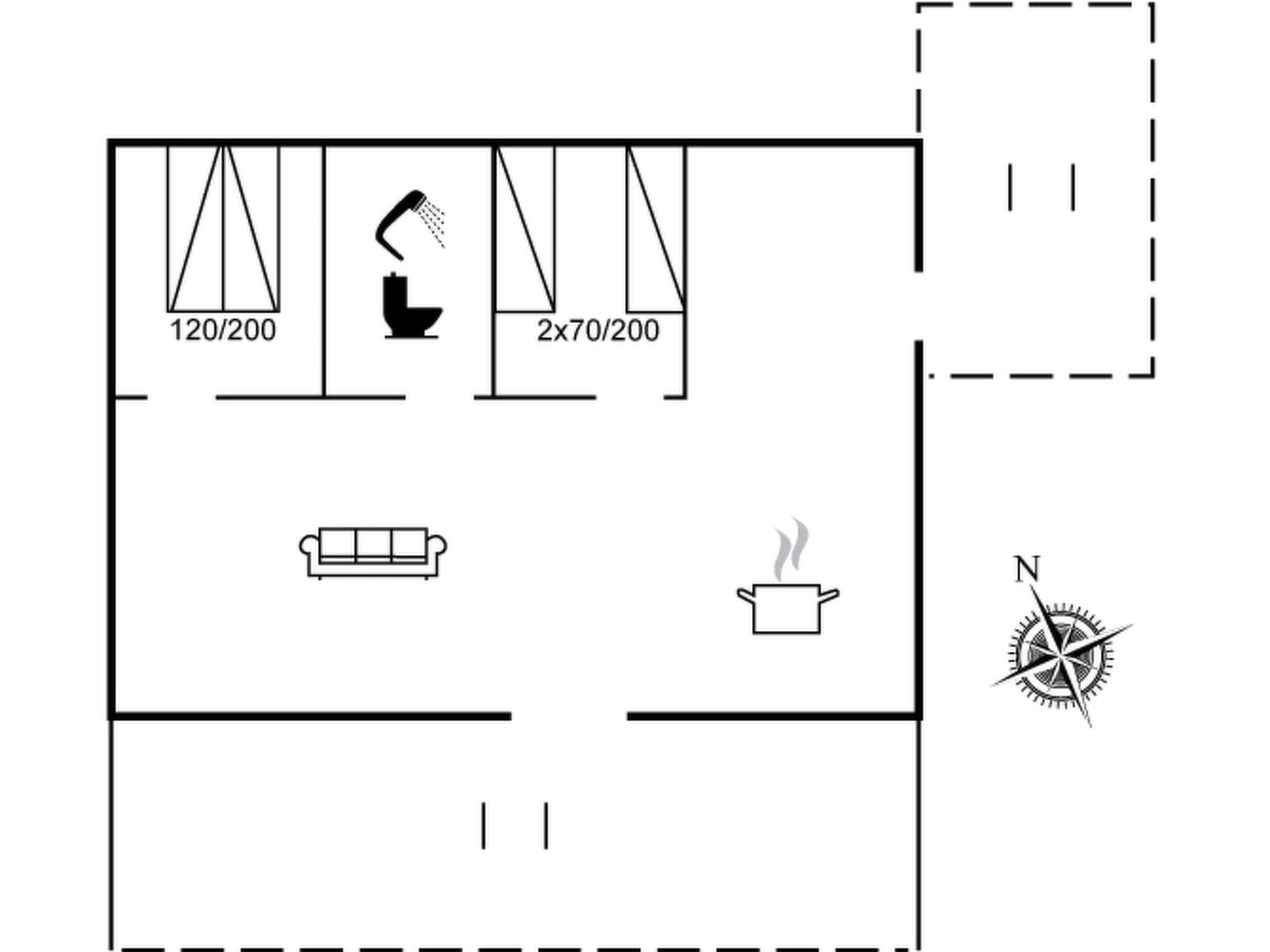 Maison "Fastulf" - 1.2km to the fjord – Plan, photo 20 sur 20