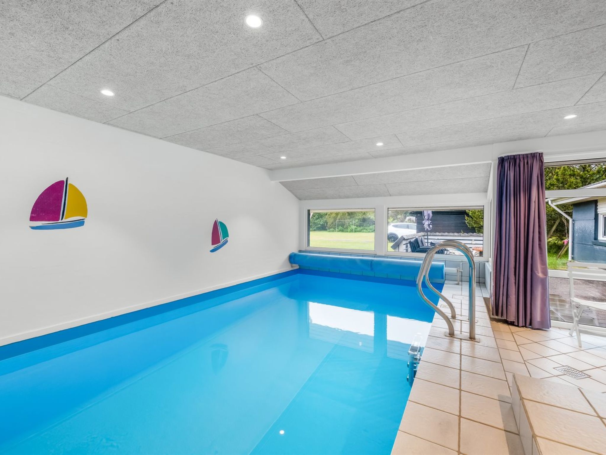 Ruim vakantiehuis Tali voor 10 personen met sauna en zwembad op 700m van de zee - foto 27