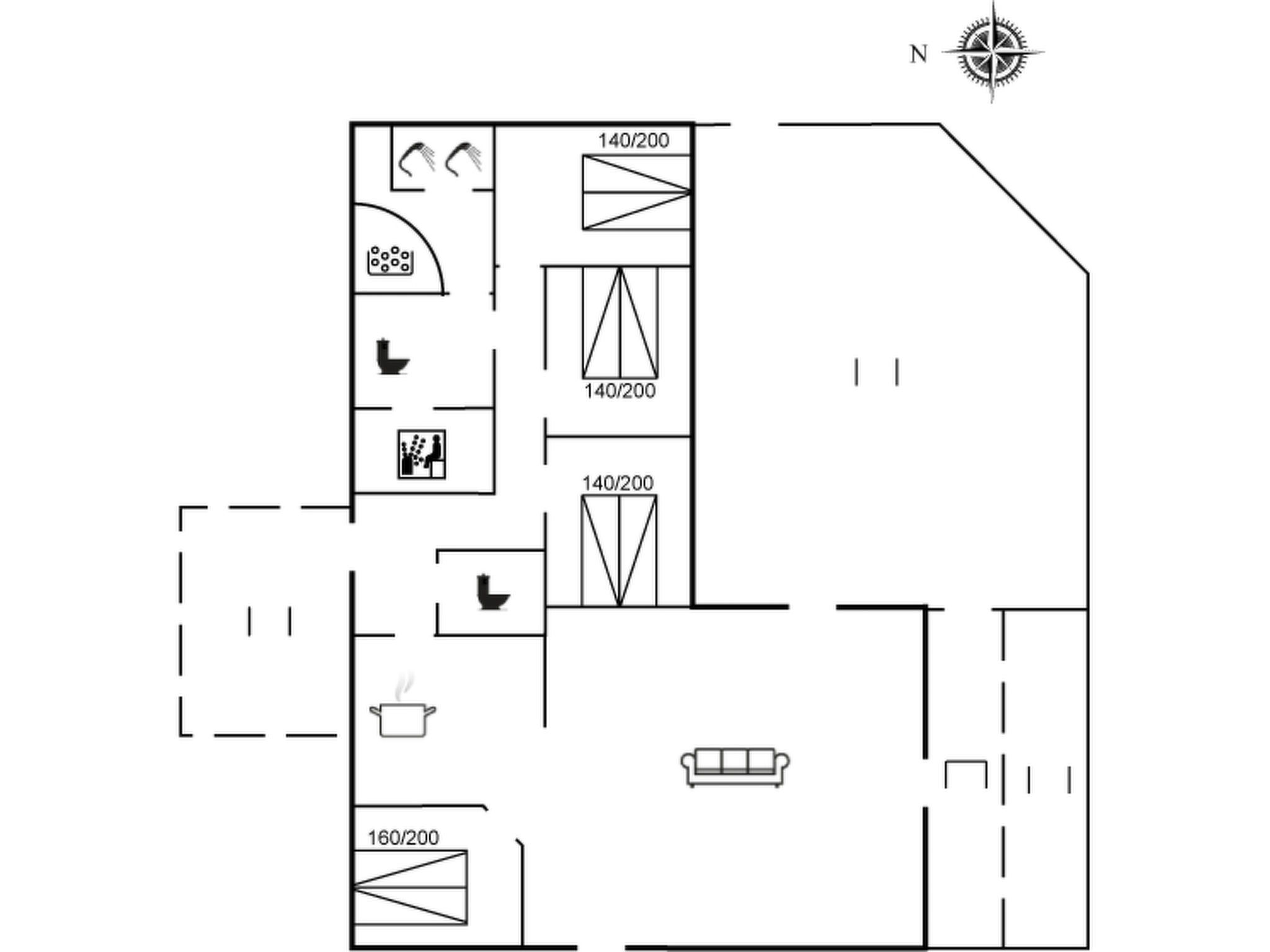 "Drea" - 250m from the sea - Dedans
