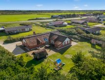 Ruim vakantiehuis met privézwembad en sauna op 500 meter van de zee bij Ringkøbing - thumbnail 3