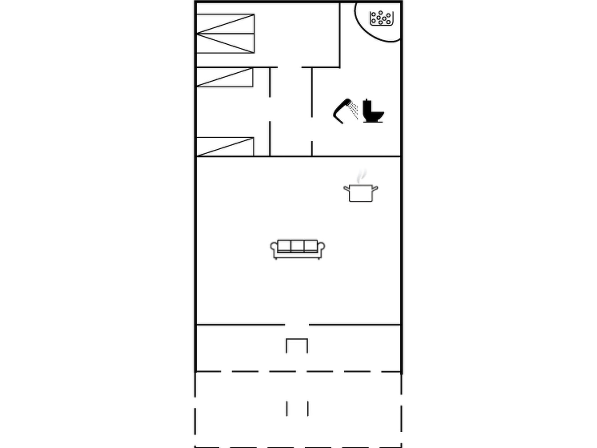 "Alleta" - 600m from the sea - Binnen