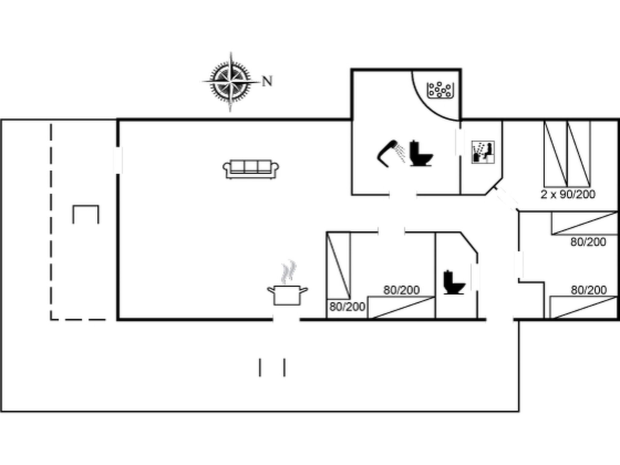 "Erza" - 500m from the sea - Inside