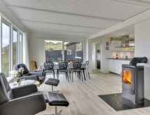 Aan zee: Ruim vakantiehuis in Ringkøbing met sauna en open haard - thumbnail 3