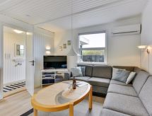 Aan zee: Ruim vakantiehuis in Ringkøbing met sauna en open haard - thumbnail 5