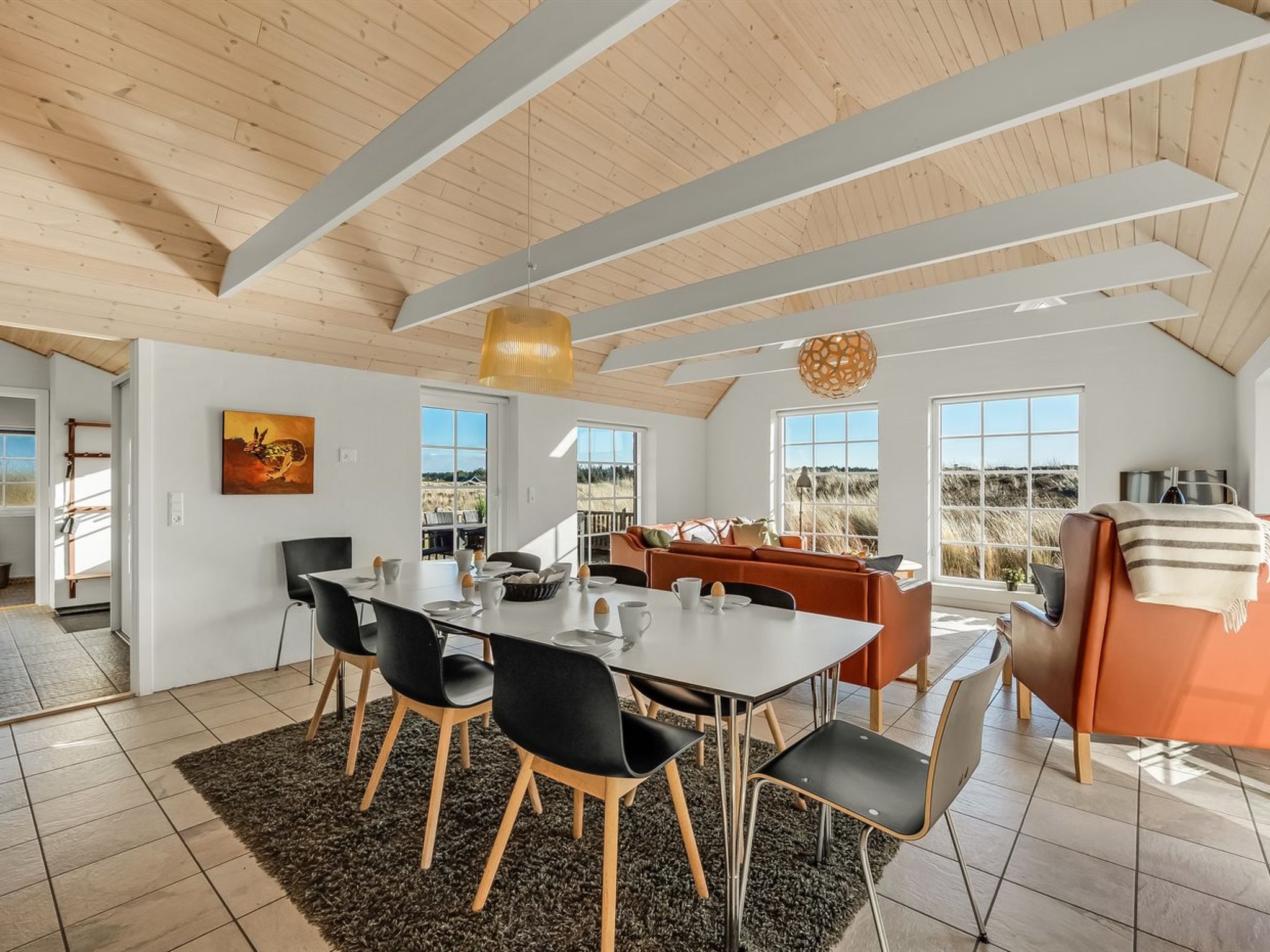"Hærulf" - 300m from the sea - Binnen