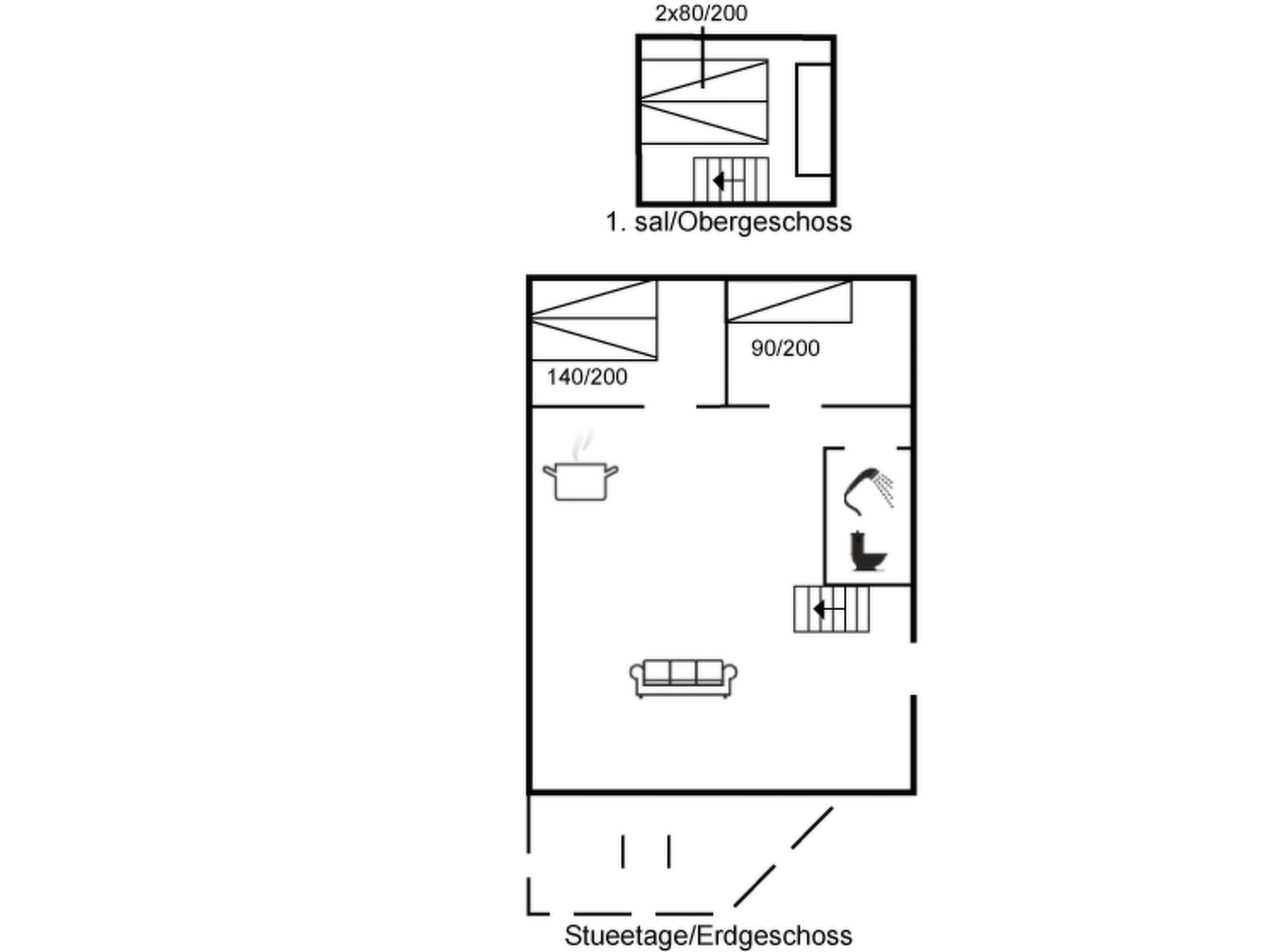 "Trugot" - 450m to the fjord-Dedans