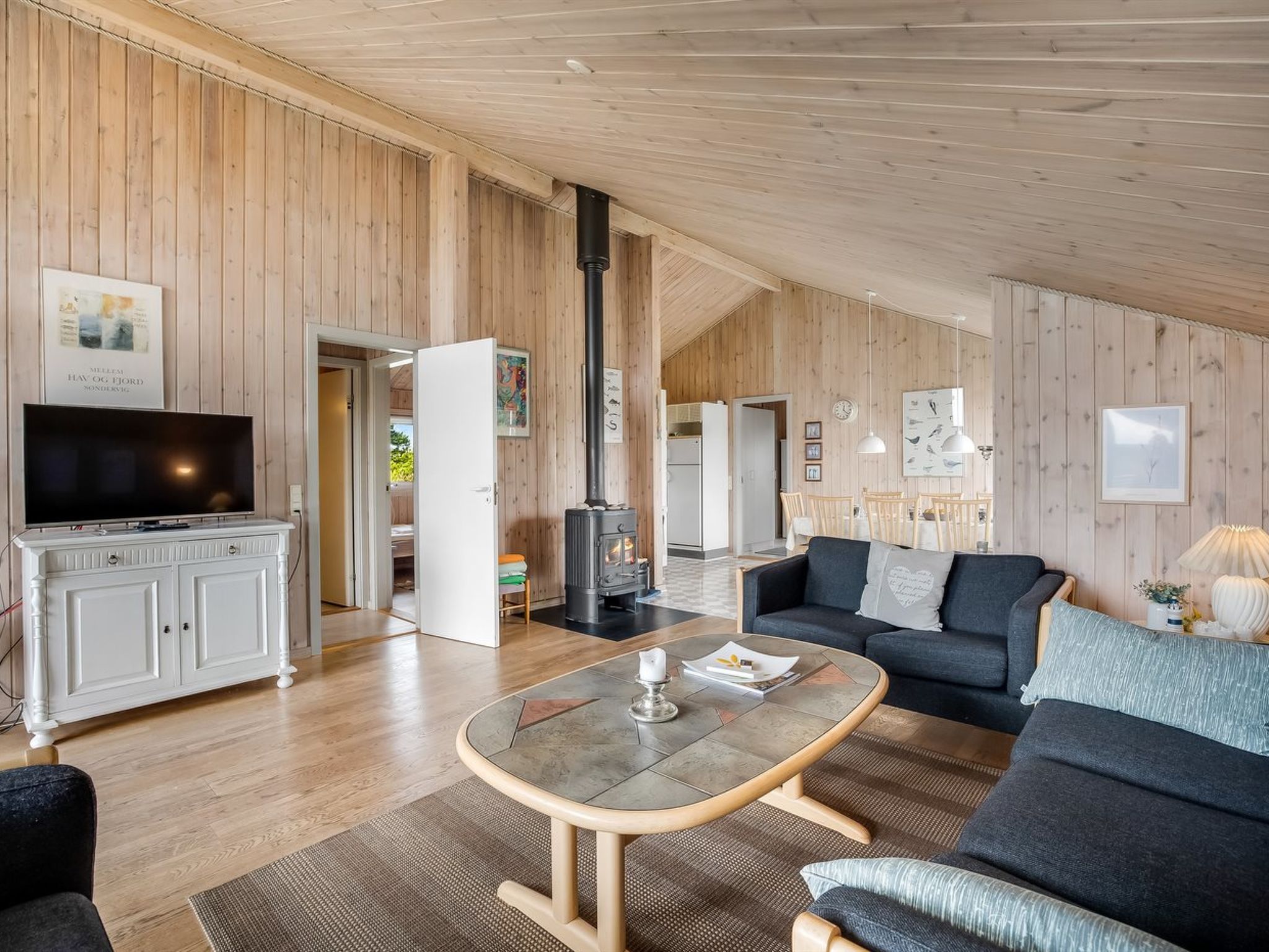 "Gedda" - 700m from the sea - Binnen