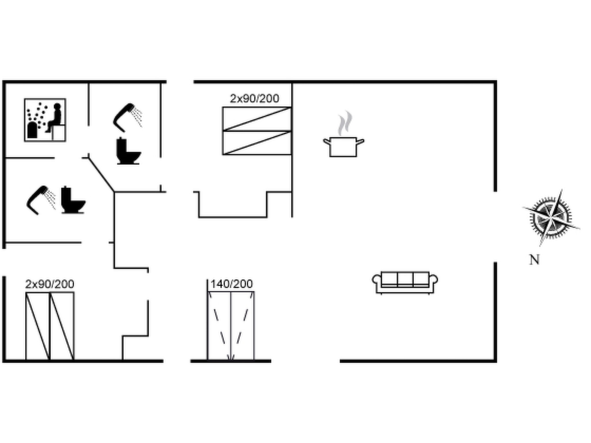 "Dorrit" - 1.2km from the sea