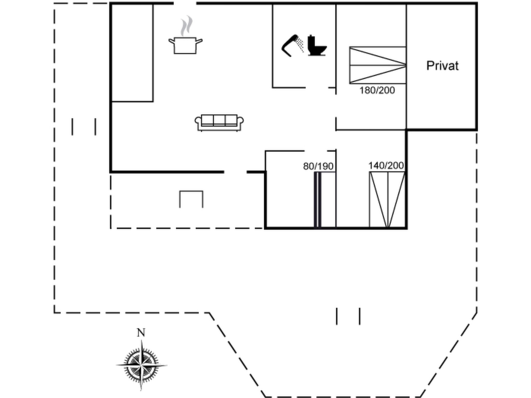 "Brodde" - 300m from the sea