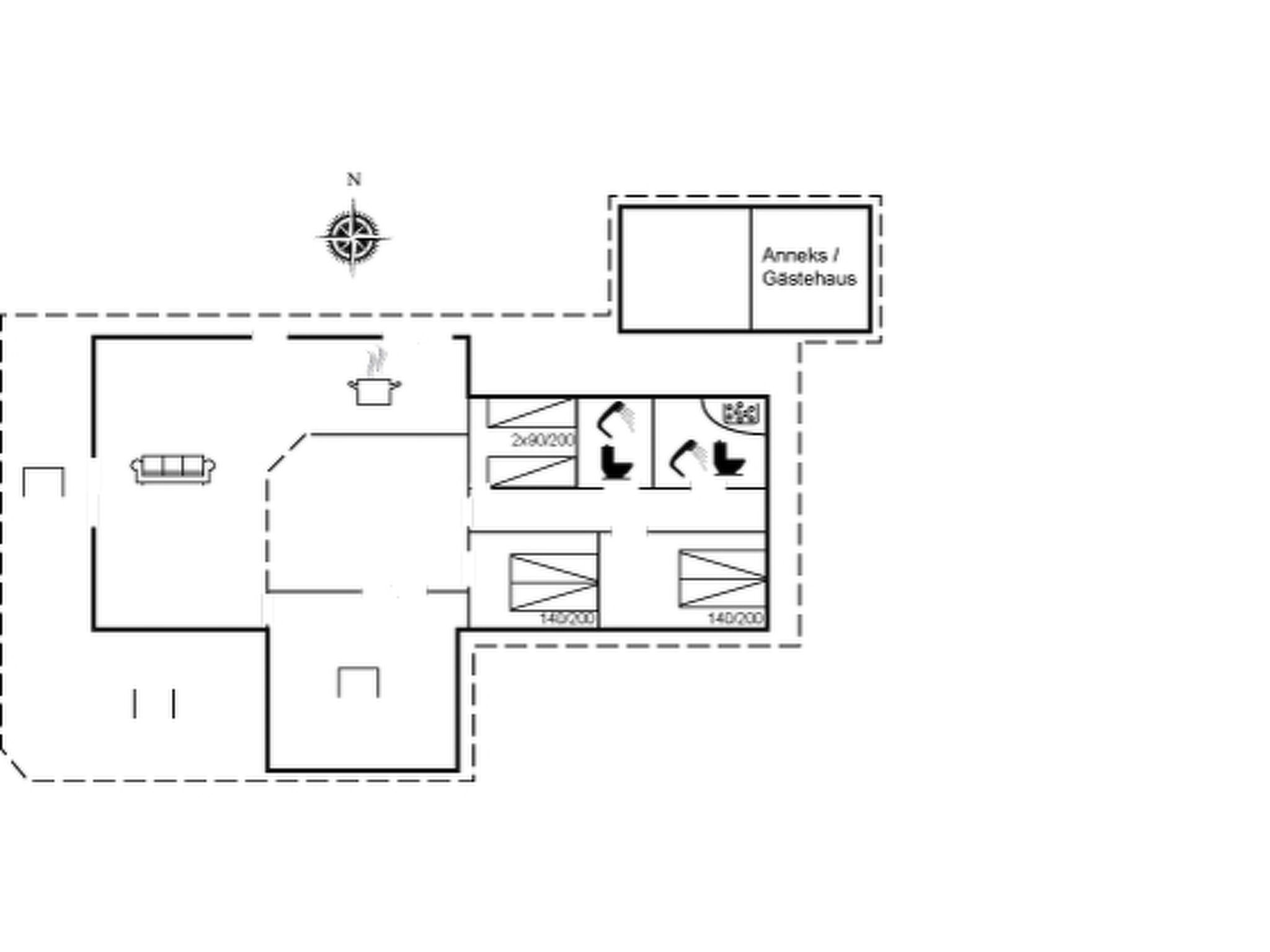 "Ilwith" - 400m from the sea - Binnen