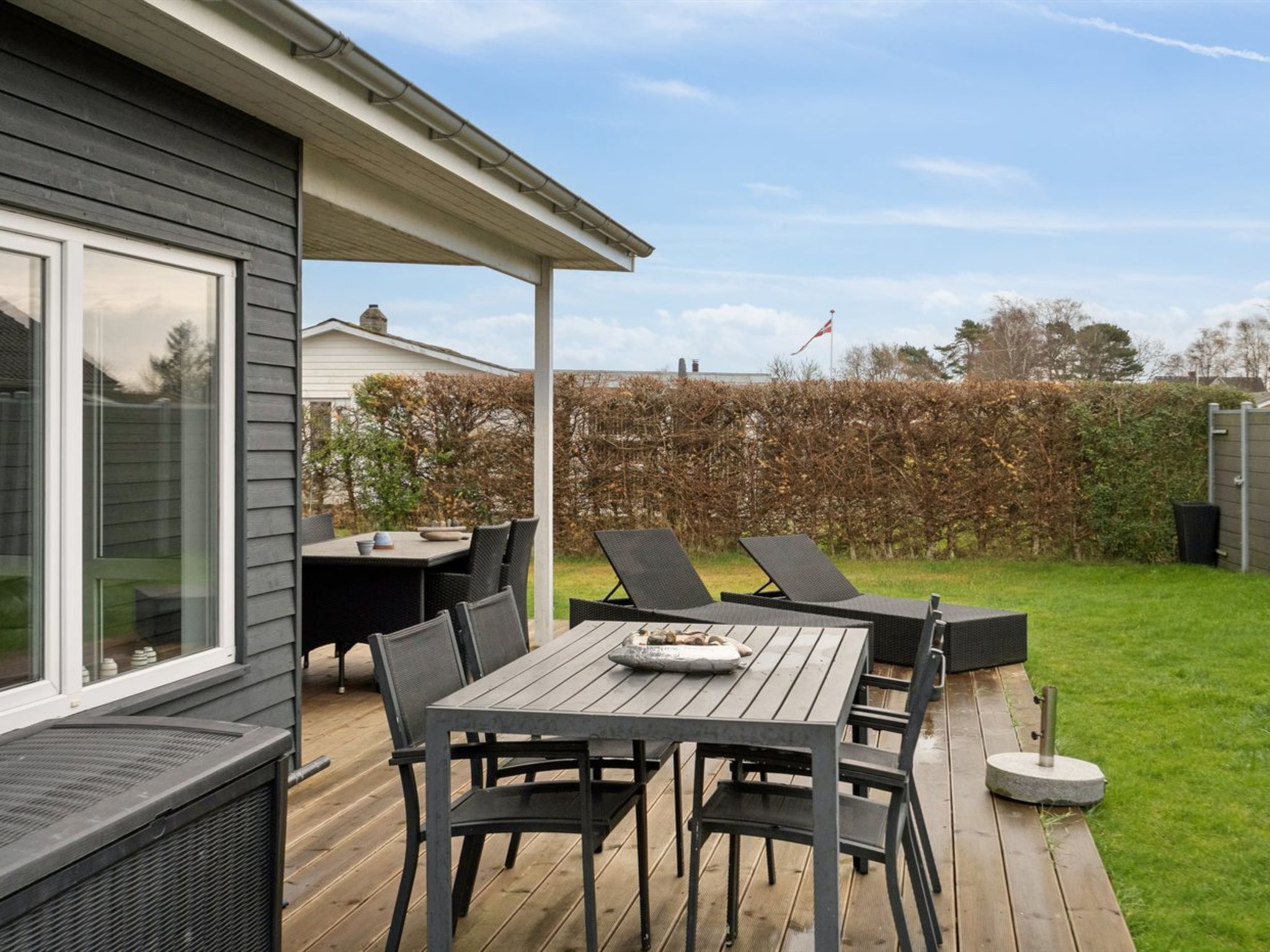 "Ejler" - 275m from the sea — Terrace (2 of 16)
