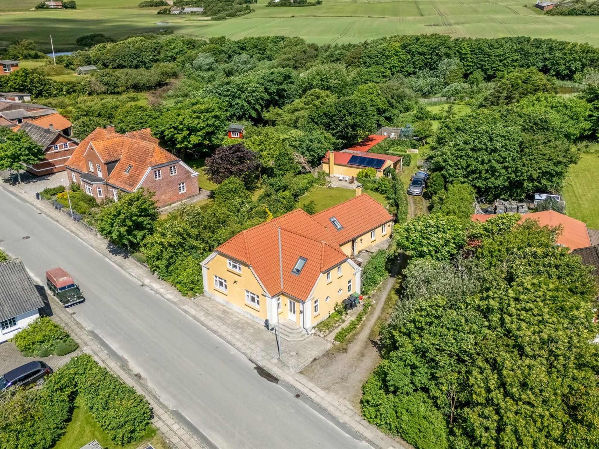 "Kjeld" - 6km from the sea-Draußen