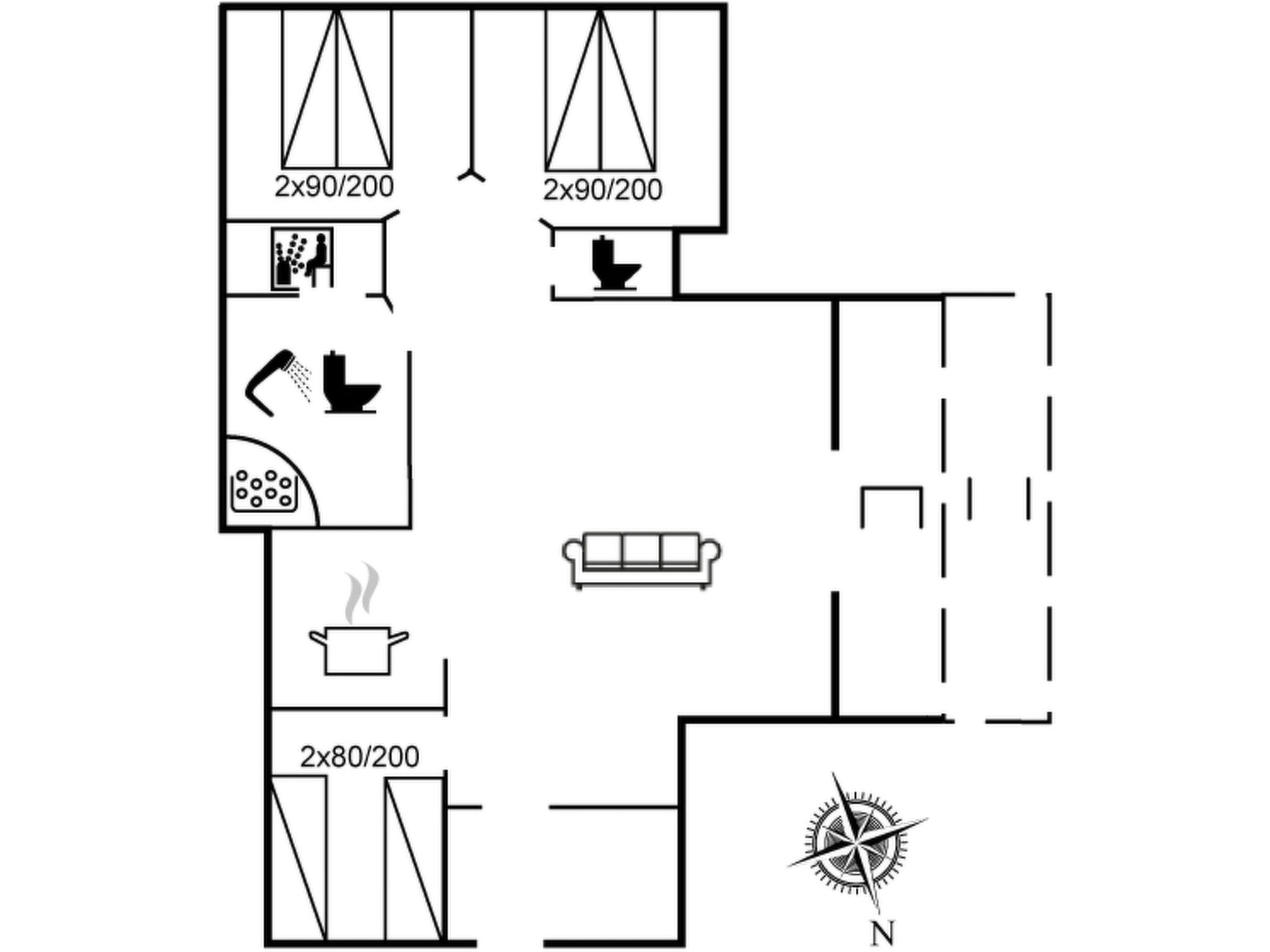 "Filip" - 100m from the sea