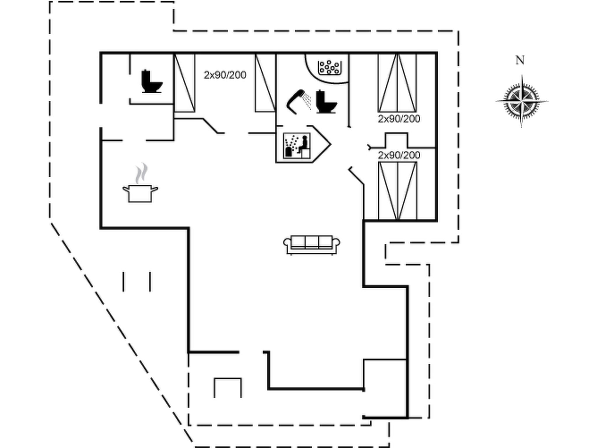 "Bruse" - 200m from the sea-Inside