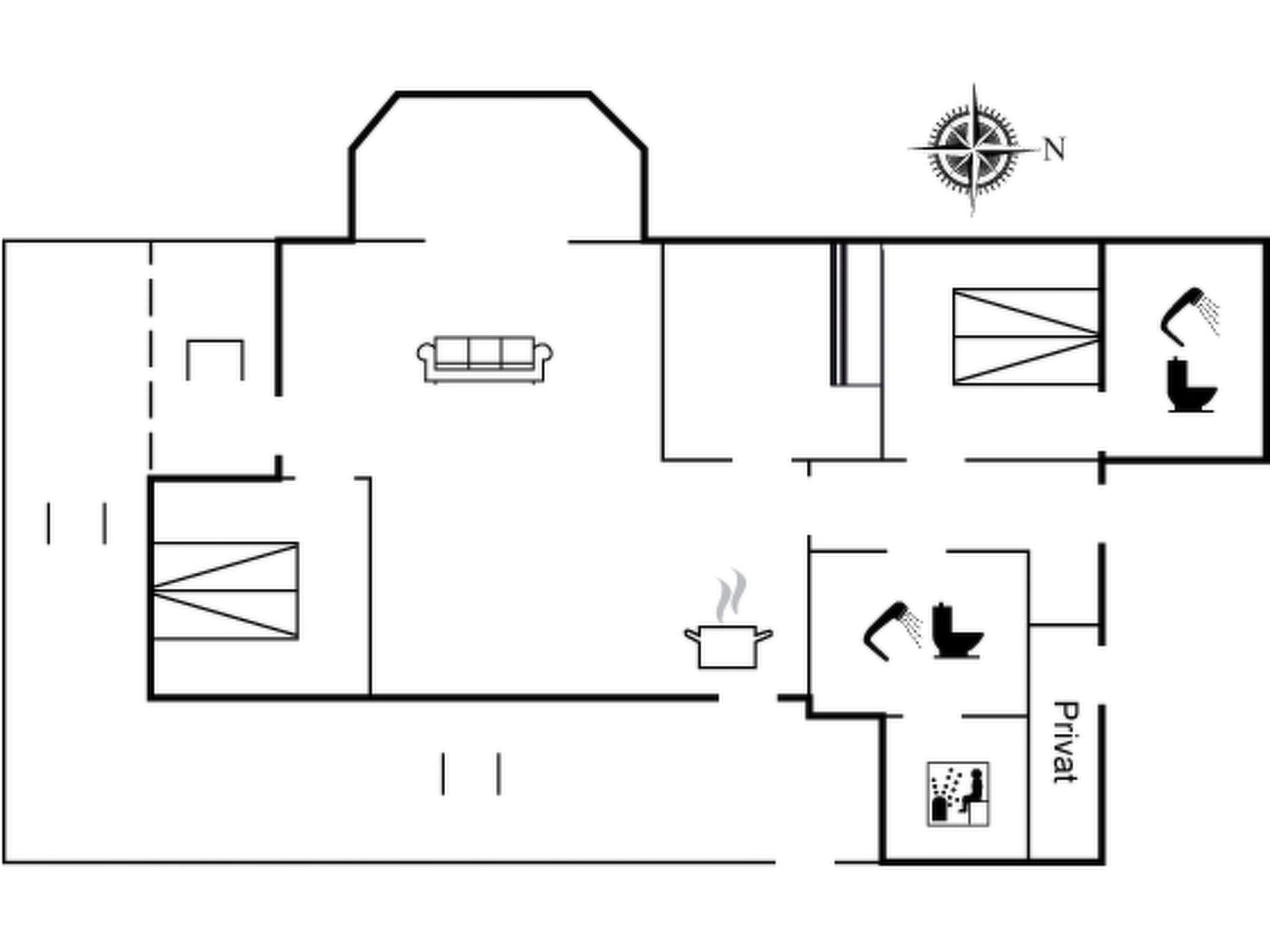 "Gerlis" - 75m from the sea - Inside