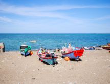 Knusse studio Anik: direct aan zee bij Thisted, Noordwest-Jutland - thumbnail 3