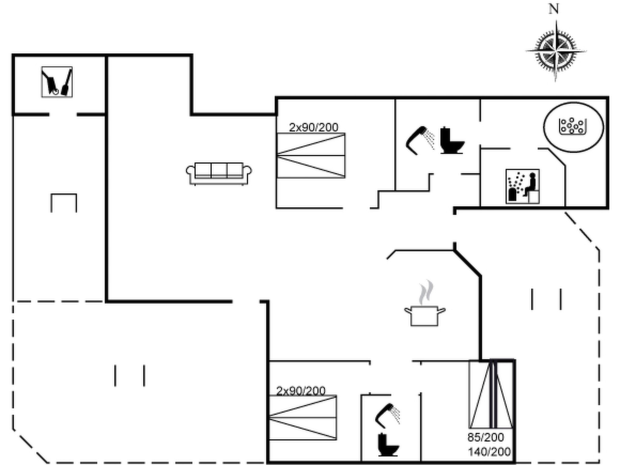 "Rink" - 150m from the sea - Inside