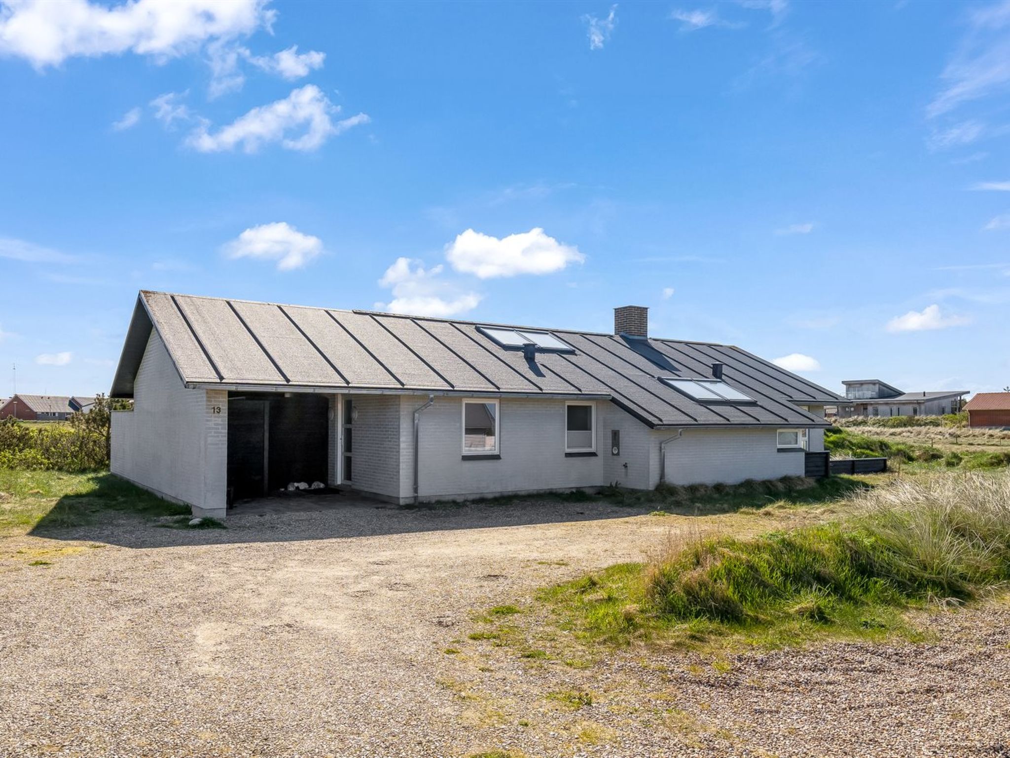 "Hornbogi" - 300m from the sea - Buiten