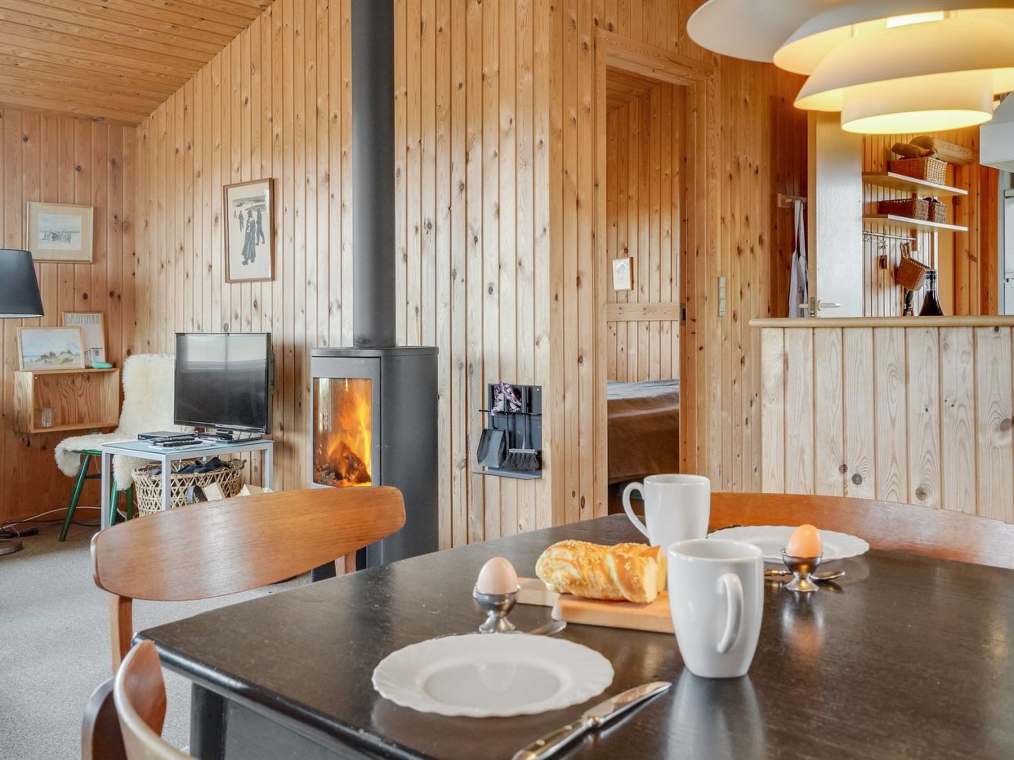 "Svea" - 400m from the sea - Inside