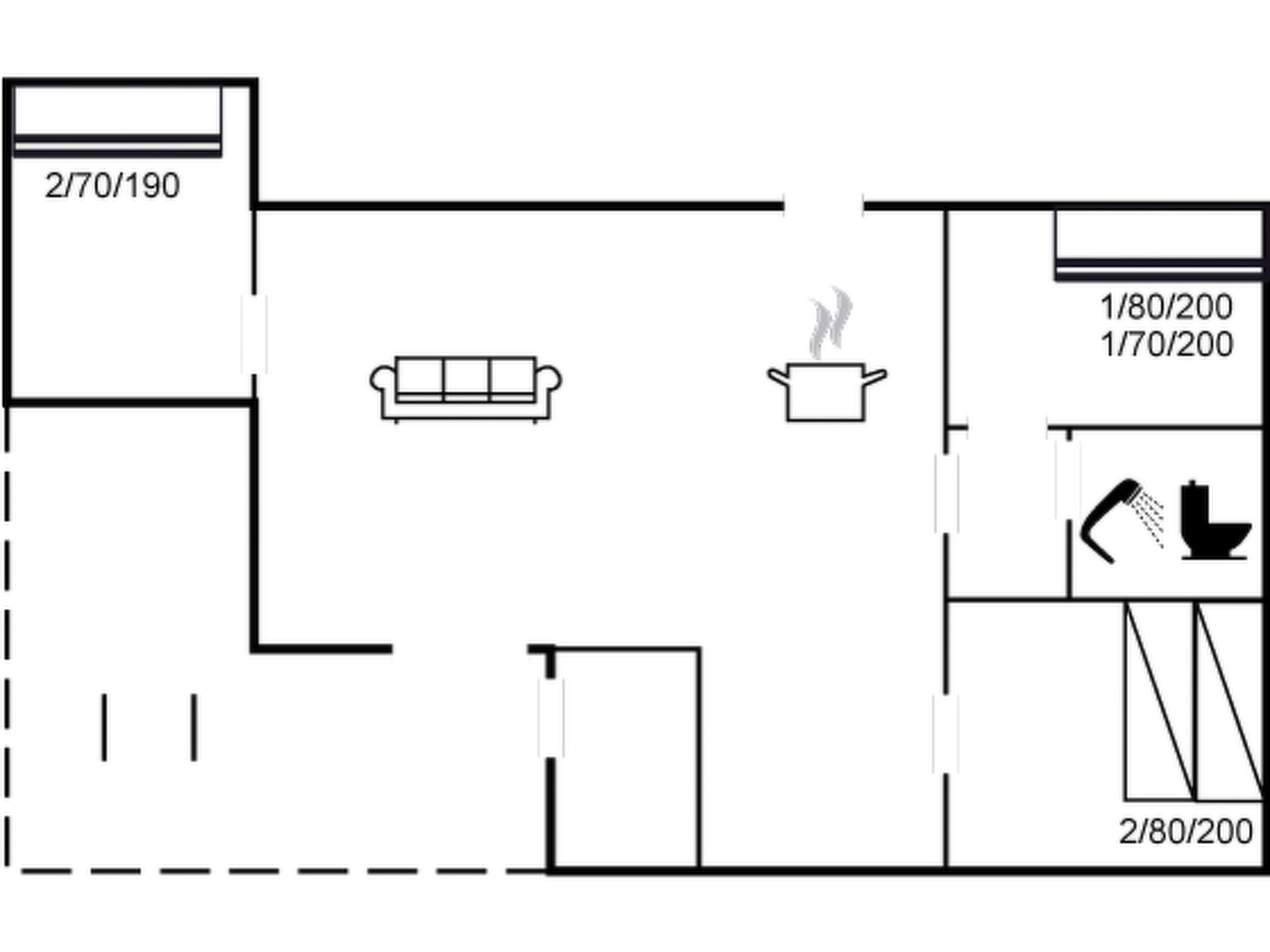 "Sulo" - 1.4km from the sea - Binnen