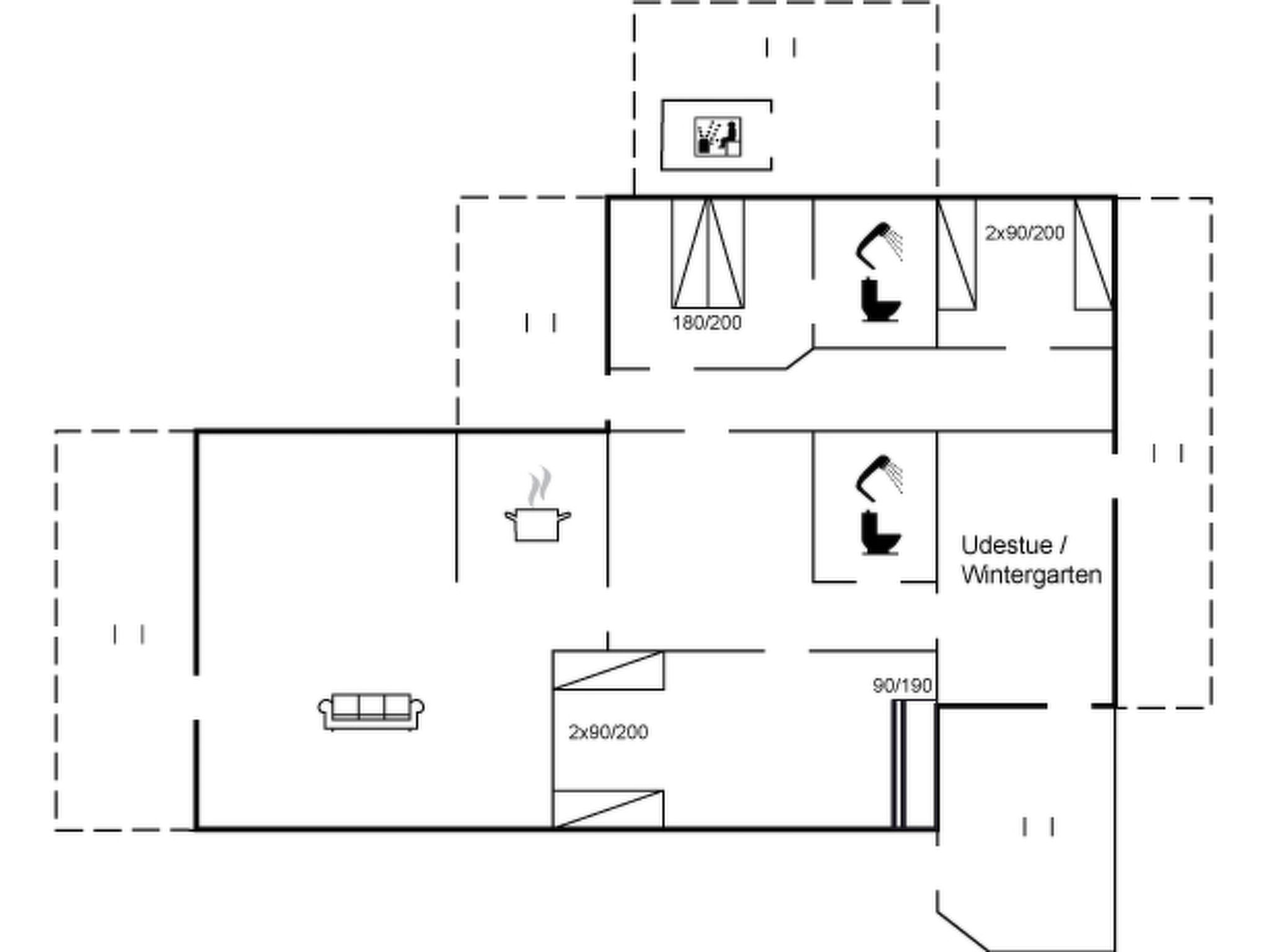"Hilmer" - 250m from the sea - Inside