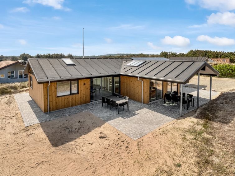 Vakantiehuis met sauna en zeezicht in Thisted voor 12 personen in Thisted