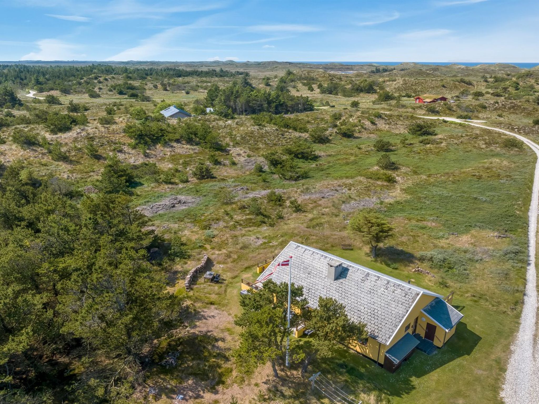 Maison "Ola" - 900m from the sea – Vue aérienne, photo 2 sur 34