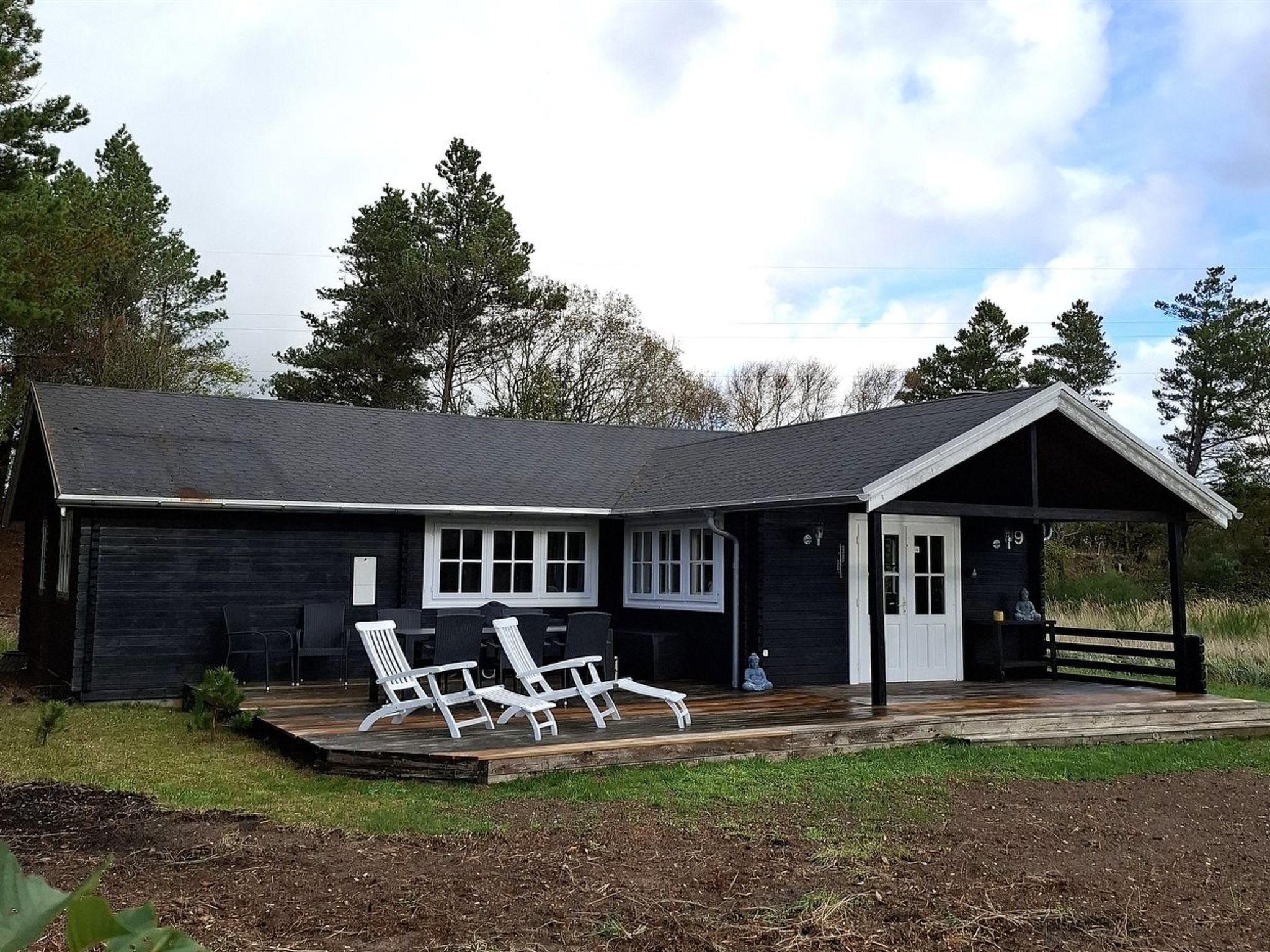 "Thorgny" - 350m to the fjord-Buiten