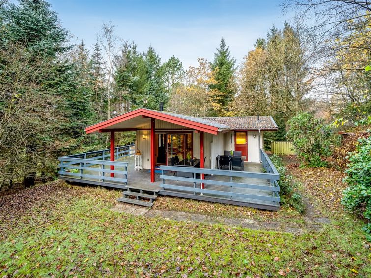 Vakantiehuis met open haard in Højslev op 600 meter van zee in Højslev