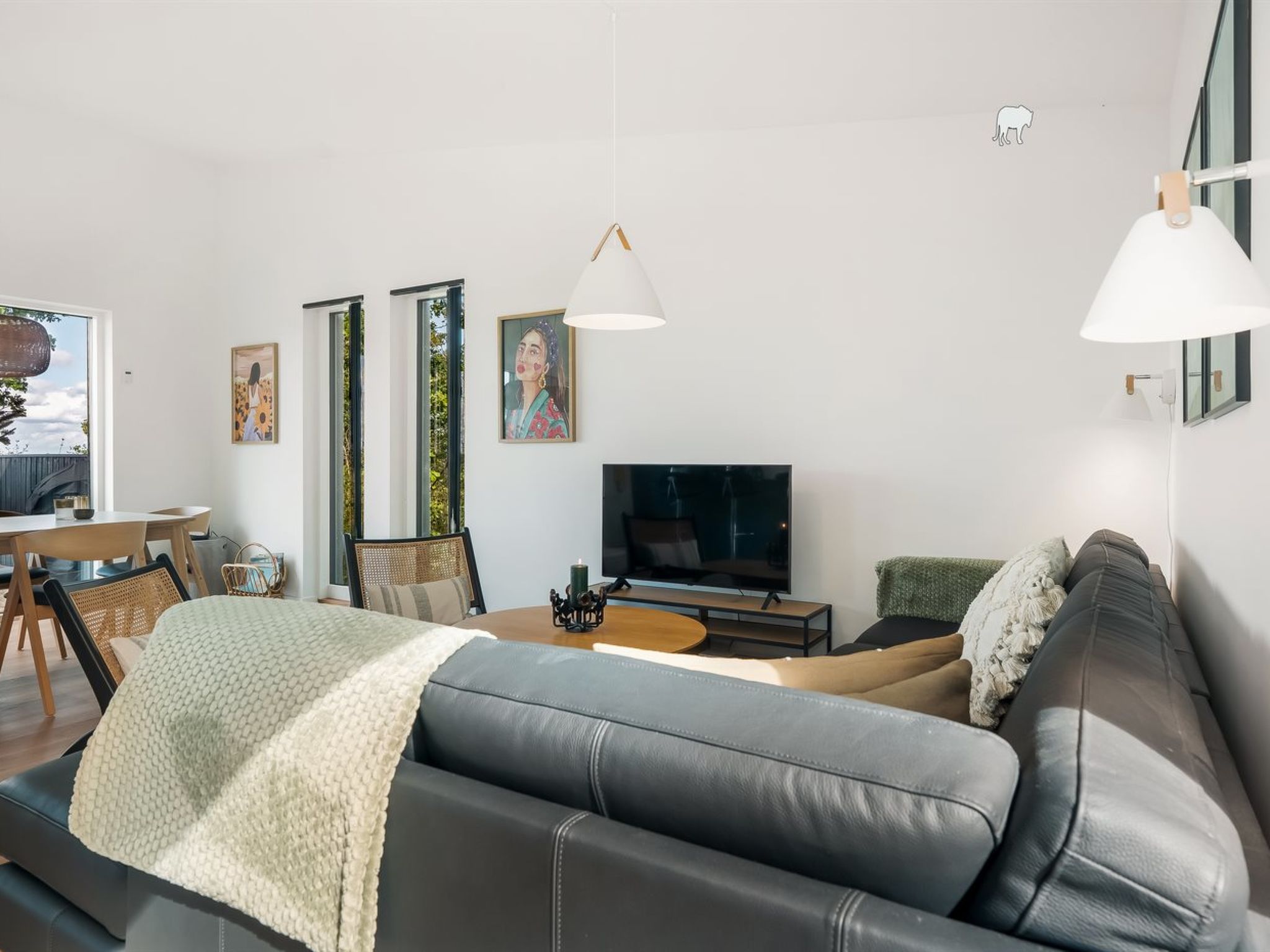 "Lennart" - 500m to the fjord — Living Room (5 of 34)