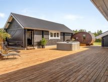 Vakantiehuis met whirlpool en sauna in Spøttrup vlakbij zee - thumbnail 1