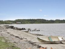 Pauliina: Rustiek vakantiehuis direct aan het Limfjord in Roslev - thumbnail 3