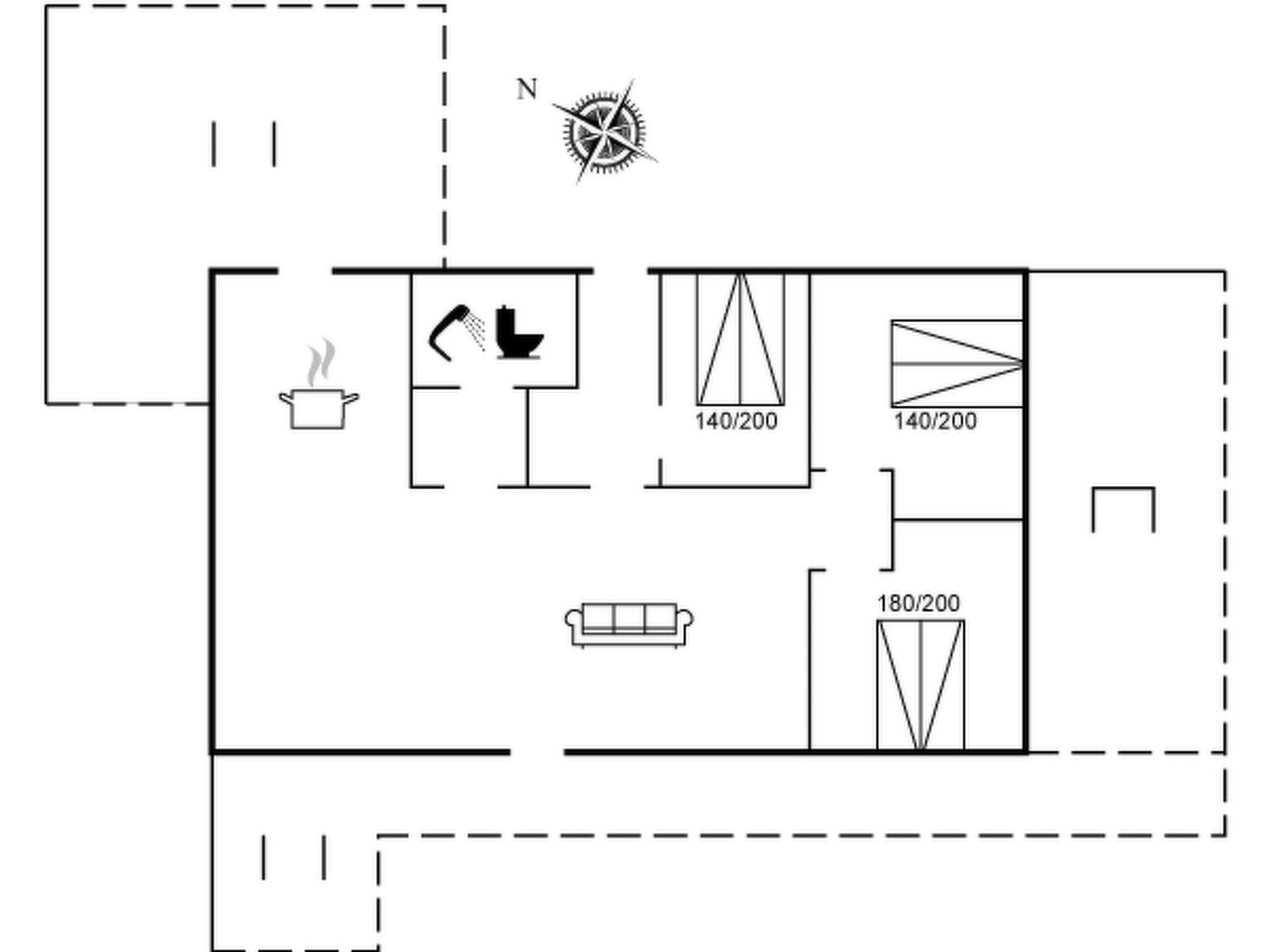 Luchia: Vrijstaande woning op 200m van de Limfjord in Fur - foto 26