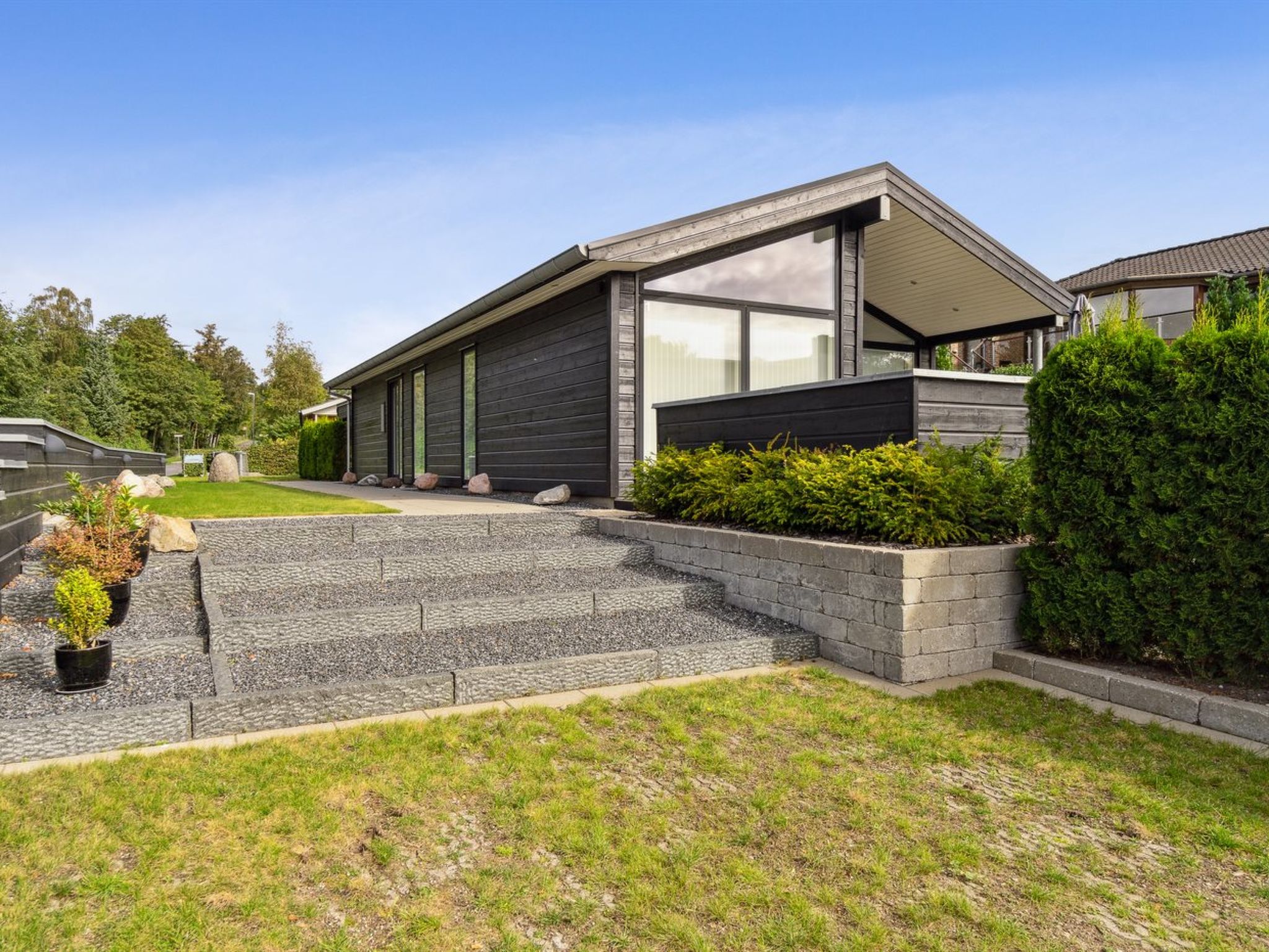Aan zee: Modern vakantiehuis Øgoti in Ebeltoft met zeezicht - foto 29
