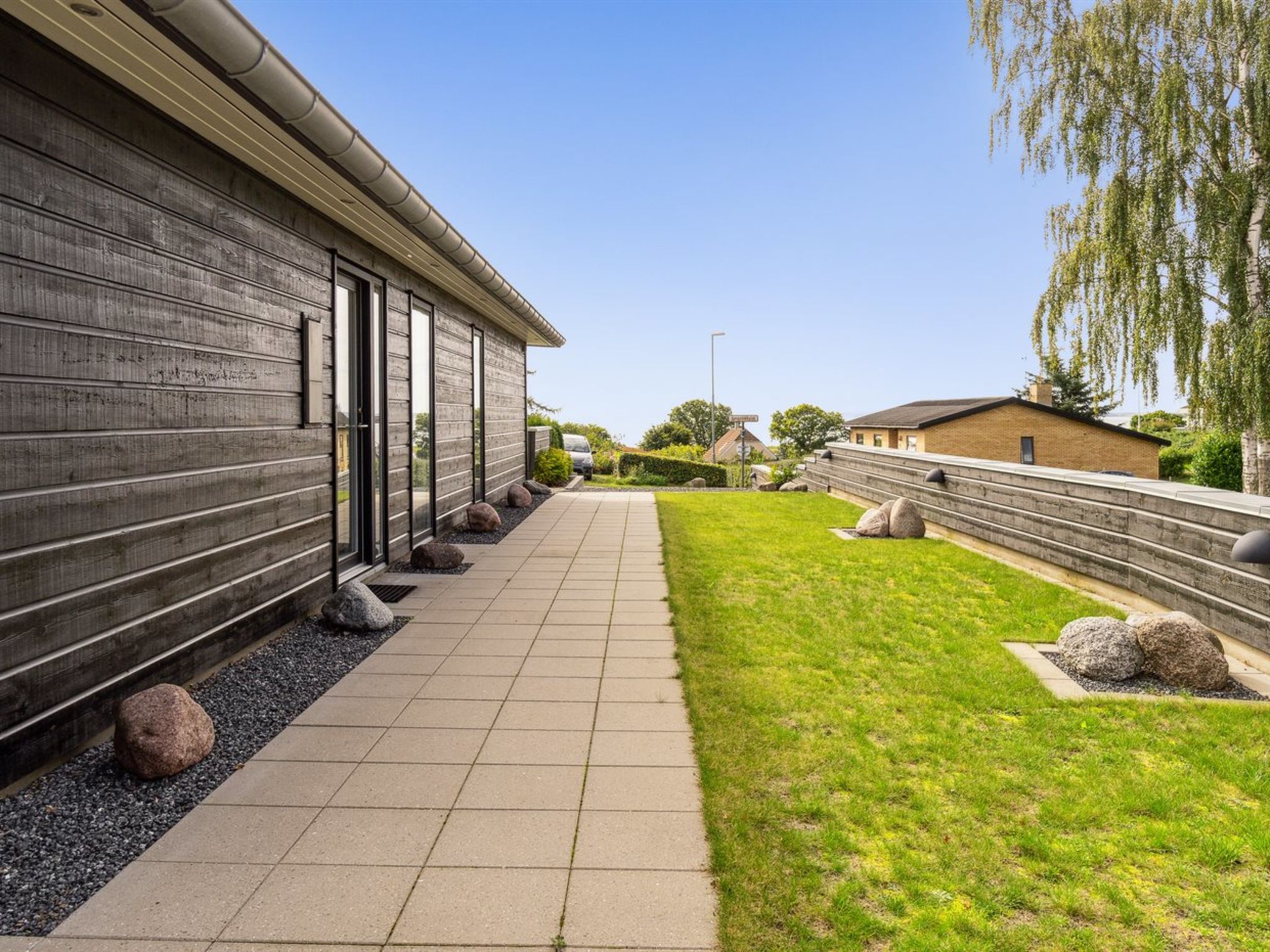 Aan zee: Modern vakantiehuis Øgoti in Ebeltoft met zeezicht - foto 30