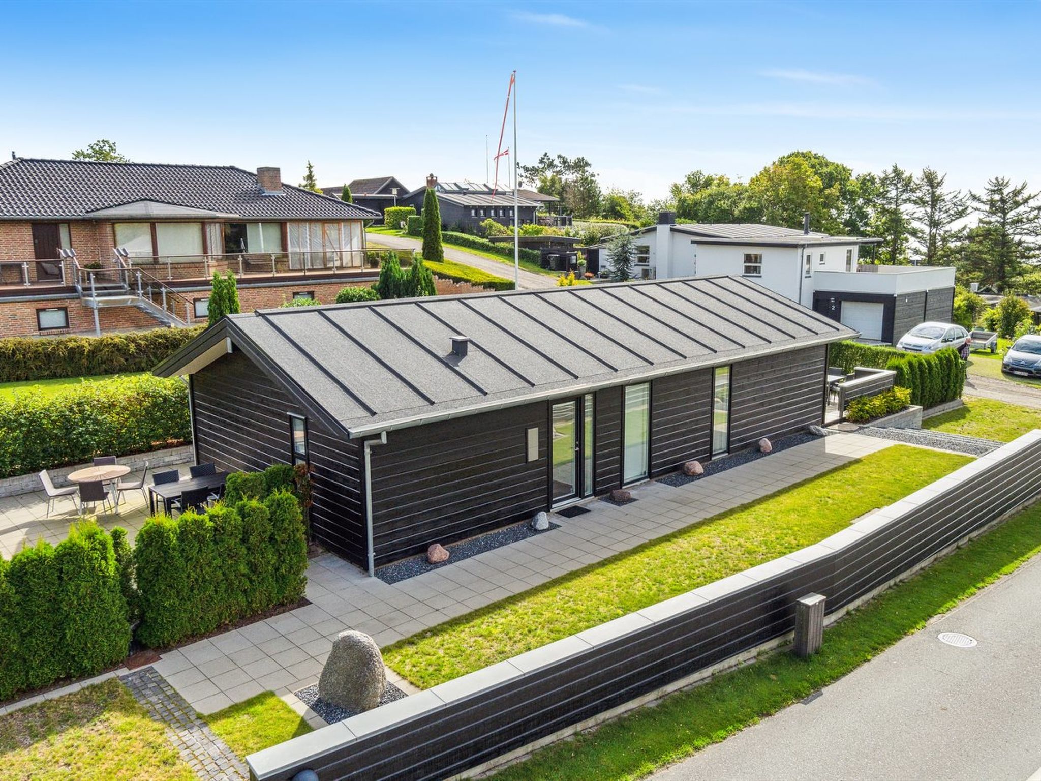 Aan zee: Modern vakantiehuis Øgoti in Ebeltoft met zeezicht - foto 32
