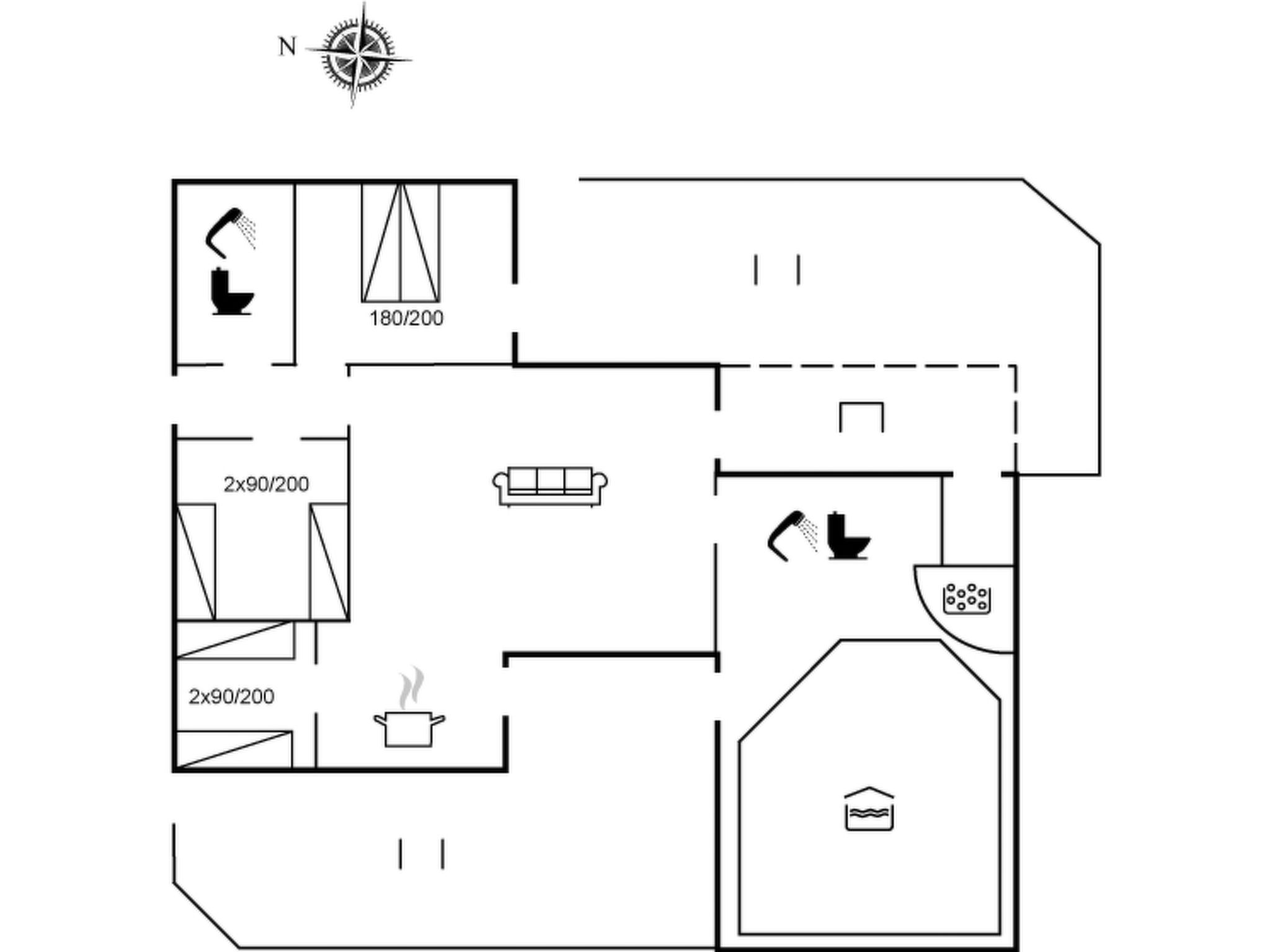 "Athisl" - 800m from the sea - Binnen