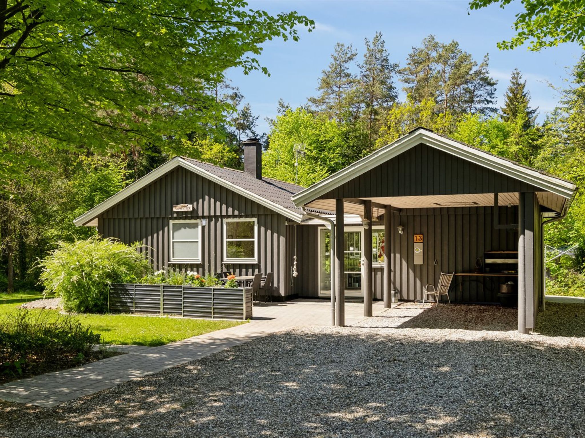 "Hunding" - 7km from the sea-Buiten