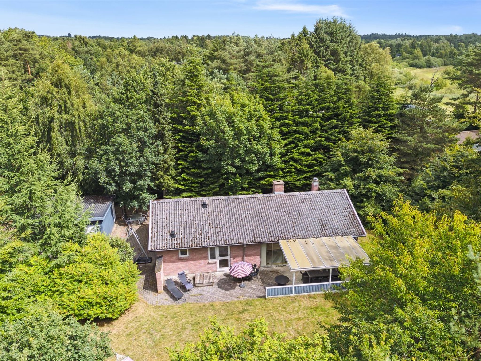 "Ingebrit" - 7km from the sea - Buiten