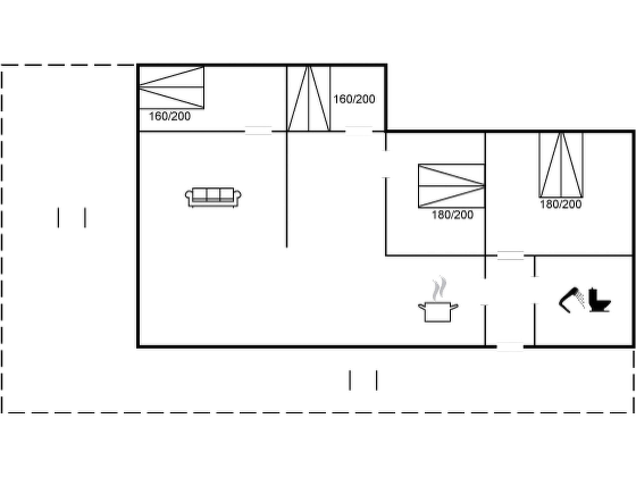 "Vilhelm" - 7.5km from the sea - Inside