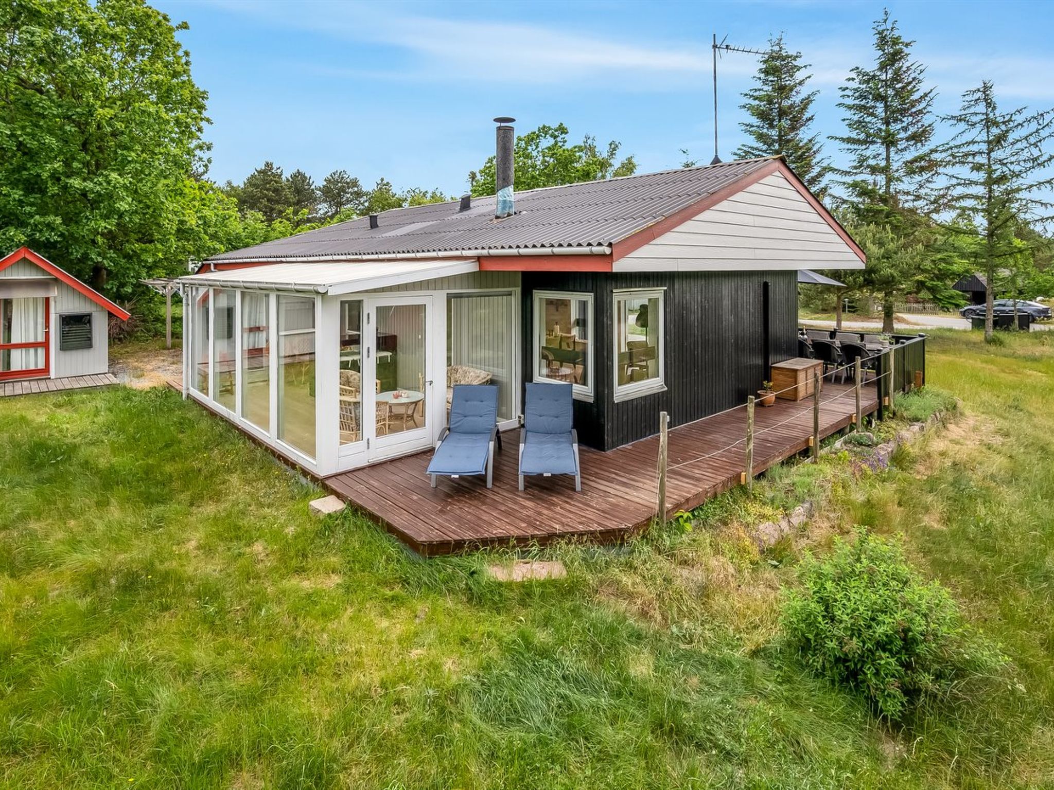 "Aischa" - 1.5km from the sea - Buiten