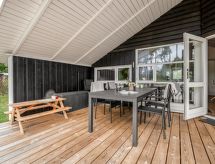 Aan zee: Rustgevend vakantiehuis Raafael in Knebel voor 6 personen - thumbnail 4