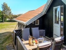 Vakantiehuis aan zee in Knebel met zeezicht en open haard - thumbnail 4